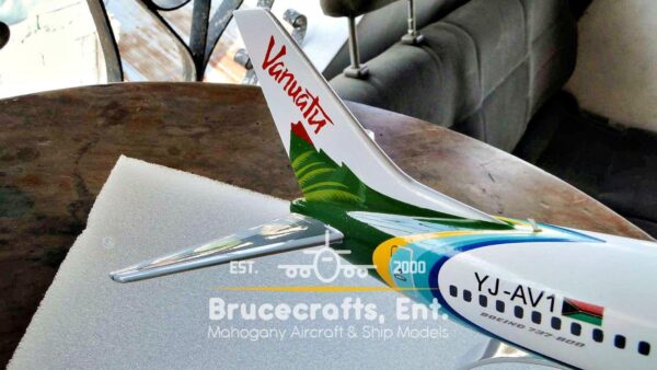 Model of B737-800 Air Vanuatu with detailed craftsmanship.